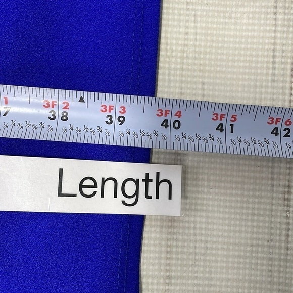 Miss Cristina Dress Cobalt Blue Sleeveless Midi Size 3XL - Picture 8 of 13